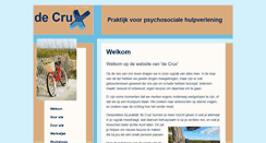 Desktop Screenshot of praktijkdecrux.nl